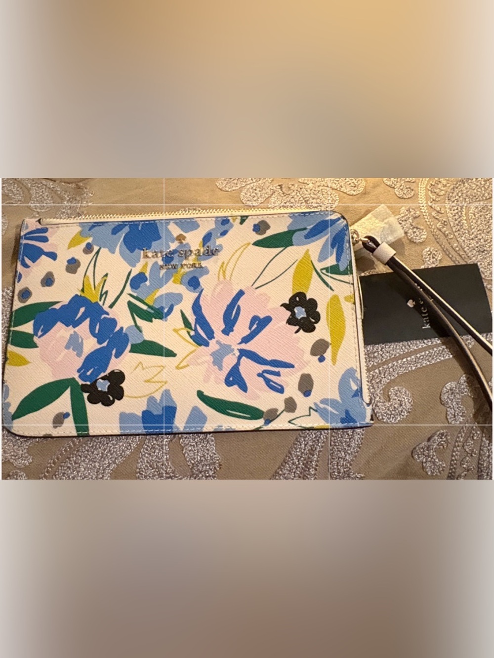 Kate Spade Floral Wristlet